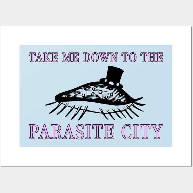 Parasite City Wall Art by Damp Squib